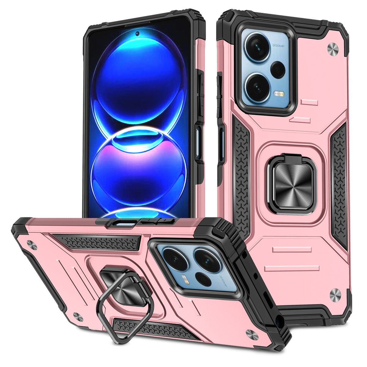 Etui Exoguard Qring Xiaomi Redmi Note 12 Pro 5G Poco X5 Pro 5G Pancerne Case Obudowa