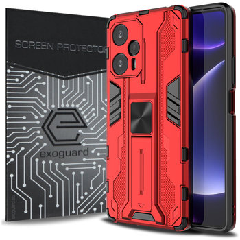 ETUI EXOGUARD SUPERSONIC + SZKŁO - XIAOMI POCO F5 - PANCERNE CASE OBUDOWA FUTERAŁ - Inny producent