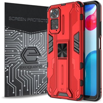 ETUI EXOGUARD SUPERSONIC + SZKŁO - XIAOMI REDMI NOTE 11 / 11S - PANCERNE CASE OBUDOWA FUTERAŁ - Exoguard