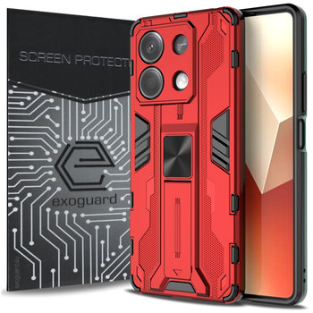 ETUI EXOGUARD SUPERSONIC + SZKŁO - XIAOMI REDMI NOTE 13 5G - PANCERNE CASE OBUDOWA FUTERAŁ - Inny producent