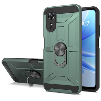 Etui Exoguard Xring - Oppo A17 - Pancerne Case Obudowa Futerał Ring - Exoguard