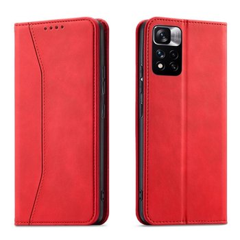 Etui Fancy Braders Case do Xiaomi Redmi Note 11 czerwony - Braders