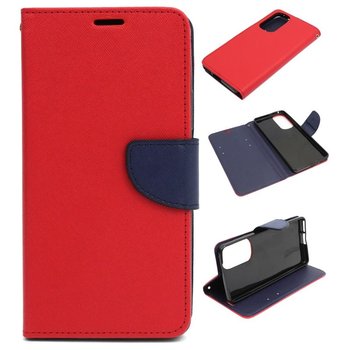 Etui Fancy Diary Do Telefonu Motorola Edge 30 5G Auc0039Pl Czerwone Pokrowiec Case - GSM-HURT