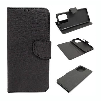 Etui Fancy Diary Do Telefonu Xiaomi Redmi 10C Czarne Case Pokrowiec - GSM-HURT