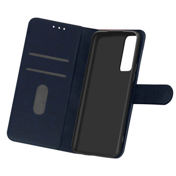 Etui Flio Samsung Galaxy A03s Wallet Function and Video Stand - niebieskie - Avizar