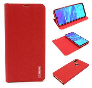 Etui Flip Vennus Do Huawei P Smart 2019 Czerwony Pokrowiec Case Obudowa Futerał - Vennus