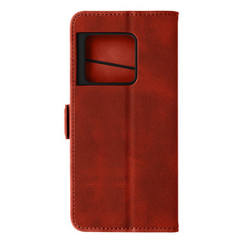 Etui Folio do OnePlus 10 Pro 5G Faux Leather Stiff Back BigBen czerwone - Avizar