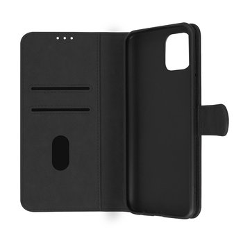 Etui Folio do Samsunga Galaxy A03 Wallet Function Stand czarne - Avizar