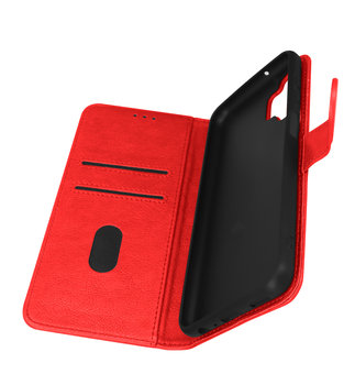 Etui Folio do Samsunga Galaxy A13 4G Wallet Function Stand czerwone - Avizar