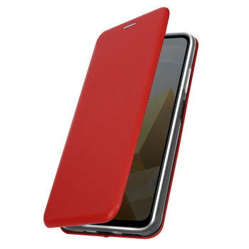 Etui Folio do uchwytu na kartę Xiaomi Poco M5 Podstawka wideo w kolorze czerwonym - Avizar