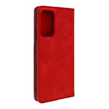 Etui Folio Xiaomi Poco M4 Pro Wallet Video Holder Magnetic Stripe czerwone - Avizar