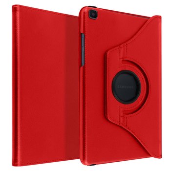 Etui Folio z podstawką 360° Amortyzujące Samsung Galaxy Tab A 8.0 2019 – Czerwone - Avizar