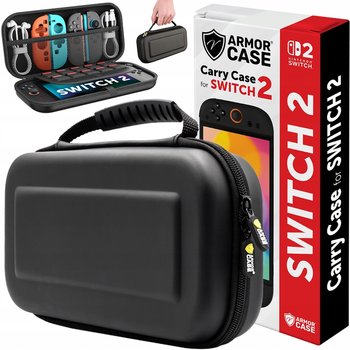 Etui Futerał Case Wzmocniony Do Konsoli Nintendo Switch 2 Czarne - Armor Case