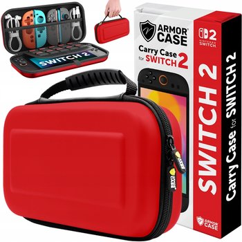 Etui Futerał Case Wzmocniony Do Konsoli Nintendo Switch 2 Czerwone - Armor Case