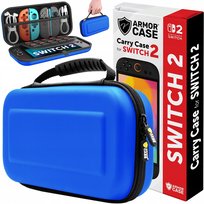 Etui Futerał Case Wzmocniony Do Konsoli Nintendo Switch 2 Niebieskie