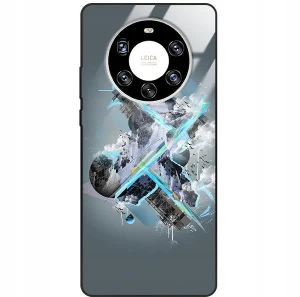 Coque Silicone Gel Motif Cuir Housse Etui Avec Support Bague Anneau Aimante Magnetique T04 Pour Huawei Mate 20 Pro Bleu 68438