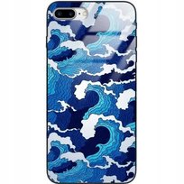 Etui Glass do IPHONE 8 PLUS Wakacje Kwiatowe Wzory