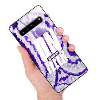 ETUI GLASS do SAMSUNG S10 5G Psychodelic Wzory - Funnycase