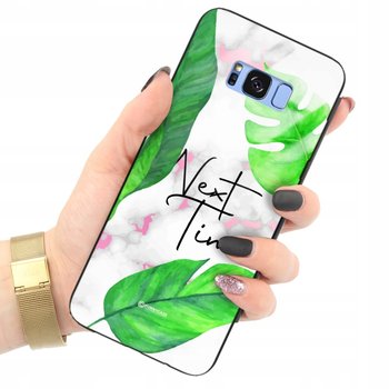 ETUI GLASS do SAMSUNG S8 PLUS BOTANIC Natura Wzory - Funnycase