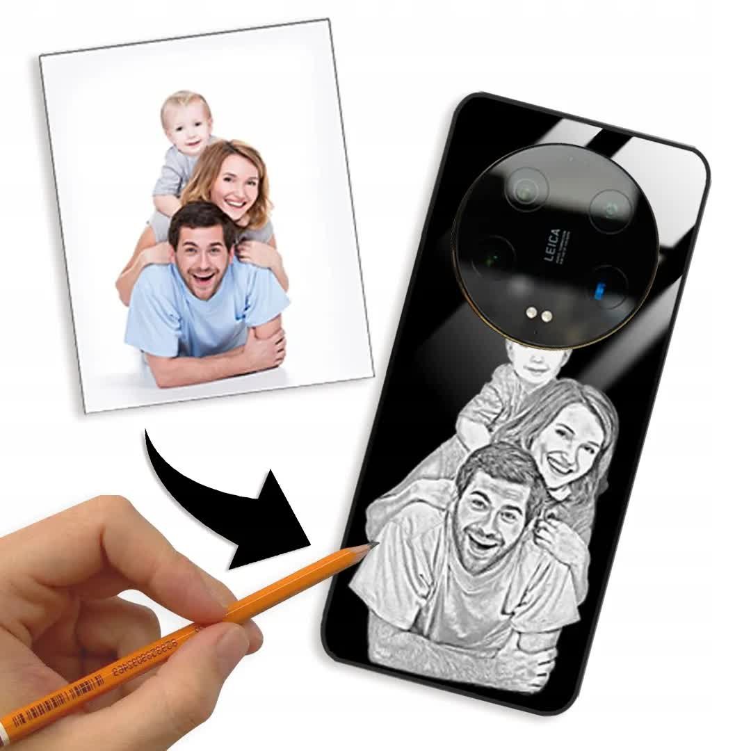 Etui Glass Rysunek Szkic Foto do XIAOMI 13 ULTRA - Inna marka | Sklep ...