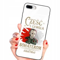 Etui GLASS Szklane do IPHONE 8 PLUS Patriotyczne Polska Niepodległość Wzory Funnycase