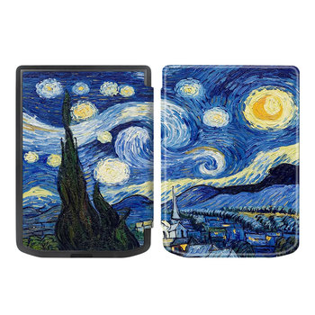 Etui Graficzne TPU do PocketBook Verse Pro 629 634 (Starry sky) - Strado