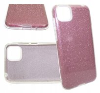 Etui GUMOWE SHINING HQ do Huawei Y5p DRA-L29 różow Case Pokrowiec Obudowa