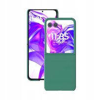 Etui Hard Case do Motorola Razr 50 5G 60 5G Obudowa Pokrowiec zielone