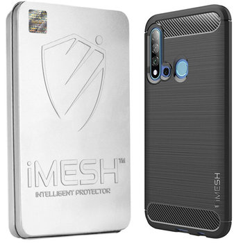 Etui Huawei P20 Lite 2019 Pokrowiec Imesh Carbon - iMesh