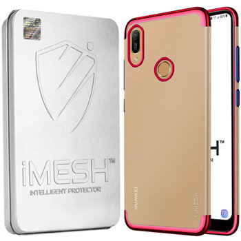 Etui Huawei Y6 Prime 2019 Imesh Electro + Szkło 5D - iMesh