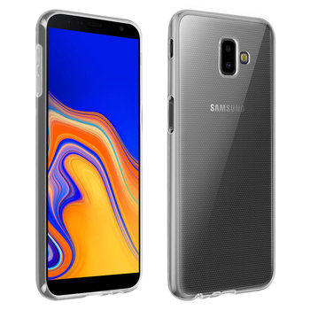 Etui i zabezpieczenie ekranu ze szkła hartowanego przezroczyste Samsung Galaxy J6 Plus - Avizar