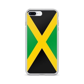 Etui iPhone 1 iPhone 8 Plus z flagą Jamajki - Inny producent (majster PL)