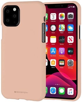 Etui, IPHONE 11 PRO MAX Soft Jelly, beżowy - Mercury