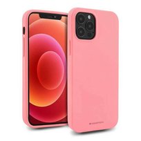 Etui Iphone 14 Pro Matowy Silikon Mercury Soft Jelly Jasny Róż