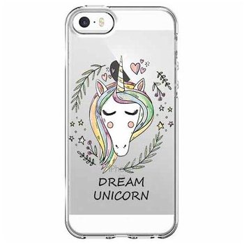 Etui, iPhone 5, 5s, Dream unicorn, Jednorożec - EtuiStudio