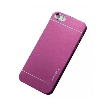 Etui, iPhone 6, 6s, Motomo aluminiowe, różowy - EtuiStudio