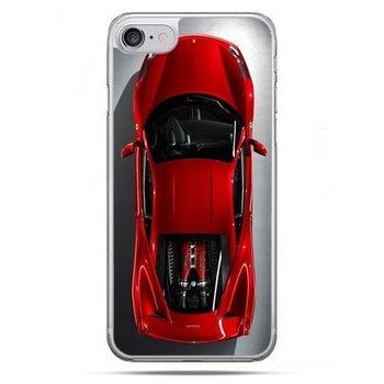 Etui, iPhone 8, czerwone Ferrari - EtuiStudio