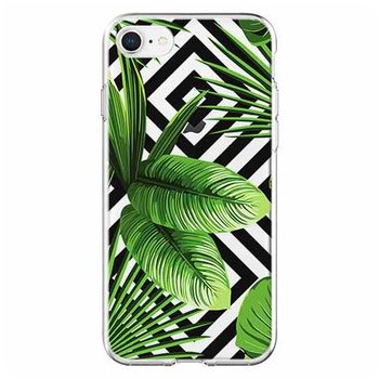 Etui, iPhone 8, Egzotyczne liście bananowca - EtuiStudio