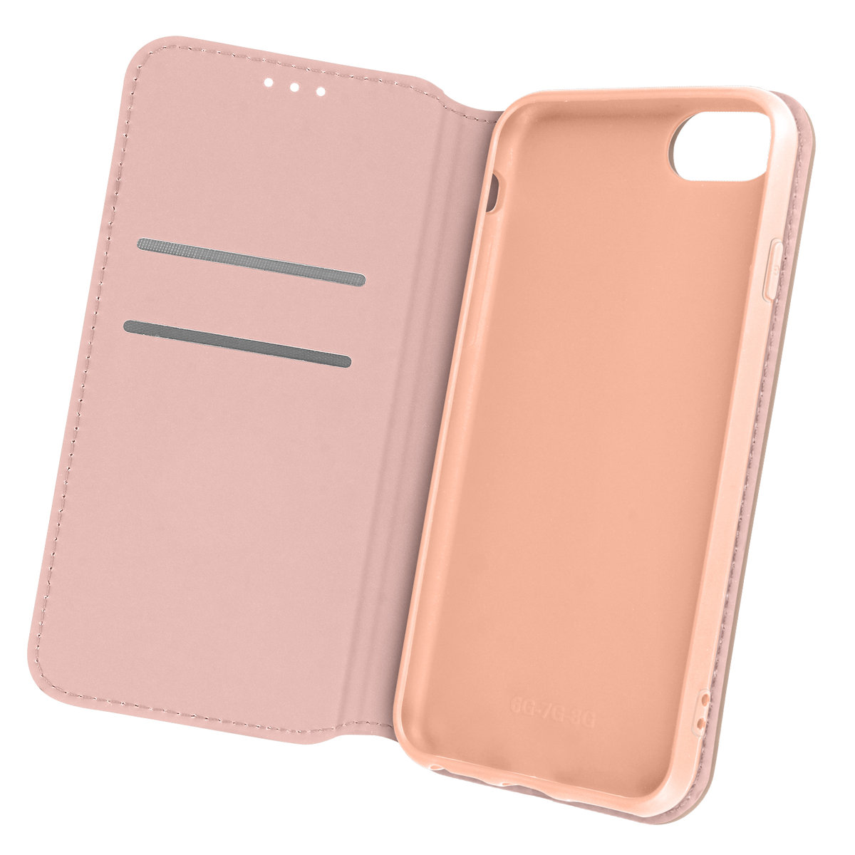 Etui Portefeuille AURSTOR Pour IPhone 7/8/SE 2020 | Cuir PU, Portecartes, Fermeture Magnétique - Noir