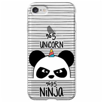 Etui, iPhone SE 2020, Ninja Unicorn, Jednorożec - EtuiStudio