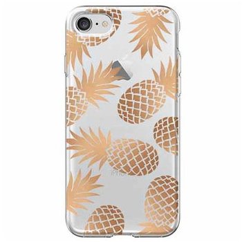 Etui, iPhone SE 2020, Złote ananasy - EtuiStudio