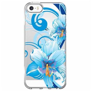 Etui, iPhone SE, niebieski kwiat północy - EtuiStudio