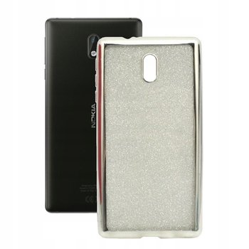 Etui Jelly Case Glossy Hq Do Nokia 3 Ta-1032 Obudowa Pokrowiec Case Srebrny - GSM-HURT