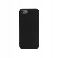 Etui Jelly Case MAT do iPhone 7 / 8 / SE 2020 czarny Pokrowiec Obudowa kejs