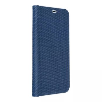 Etui kabura LUNA Book Carbon do Apple iPhone 15 Pro Max niebieski - 4kom