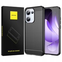 Etui karbonowe eleganckie Carbon Spacecase do Oppo Reno13 5G Black