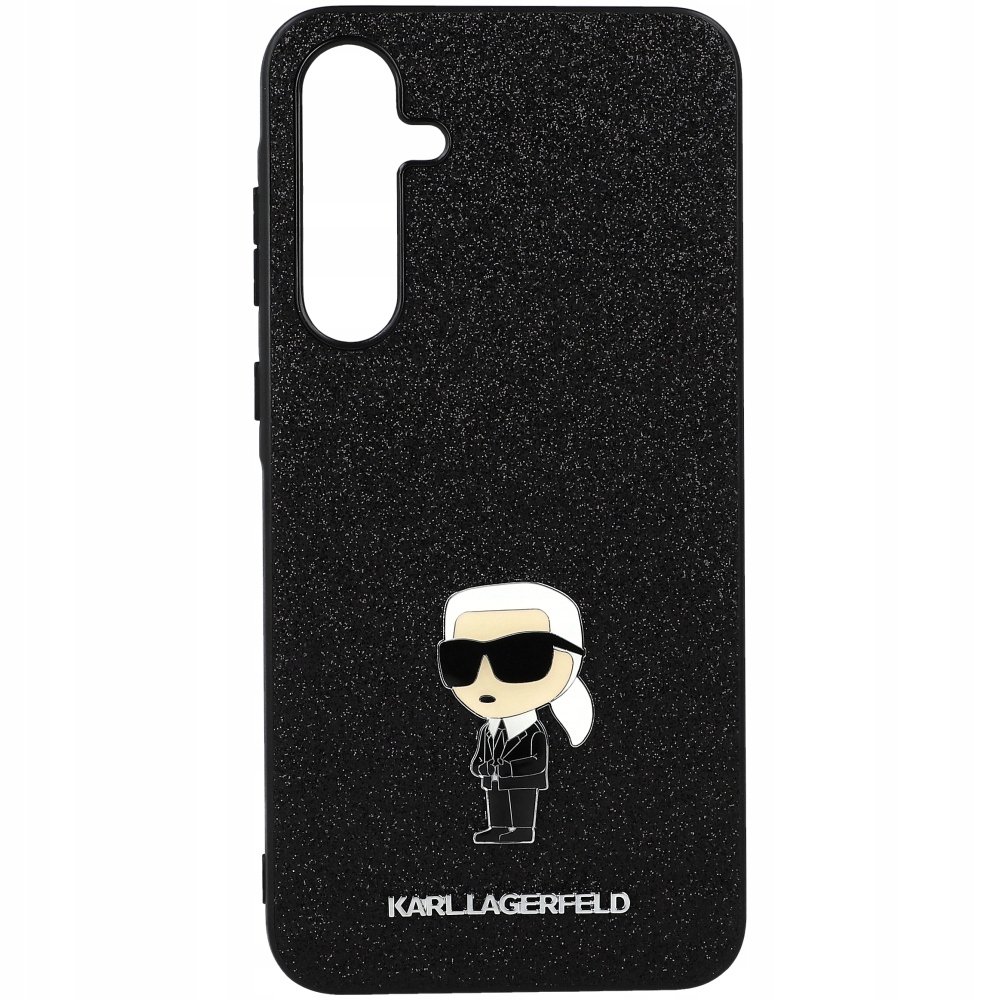 KARL LAGERFELD Etui na telefon iPhone 15 Plus Czarny
