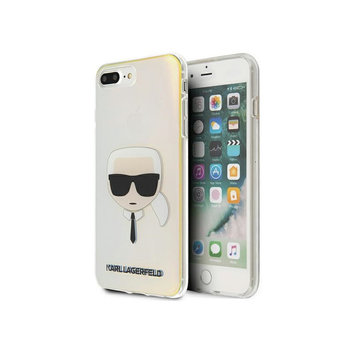 Etui Karl Lagerfeld KLHCI8LPCKHML Apple iPhone 8/7 Plus multicolor hardcase Iridescent Karl`s Head - Karl Lagerfeld