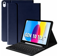 Etui klawiatura Apple iPad 10.9 GEN 10 2022 A2696 | granatowy