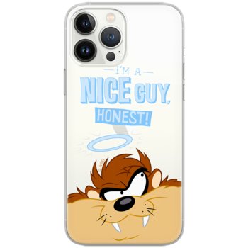 Etui Looney Tunes dedykowane do Huawei NOVA PLUS, wzór: Diabeł Tasmański 003 Etui częściowo przeźroczyste, oryginalne i oficjalnie / Looney Tunes - ERT Group
